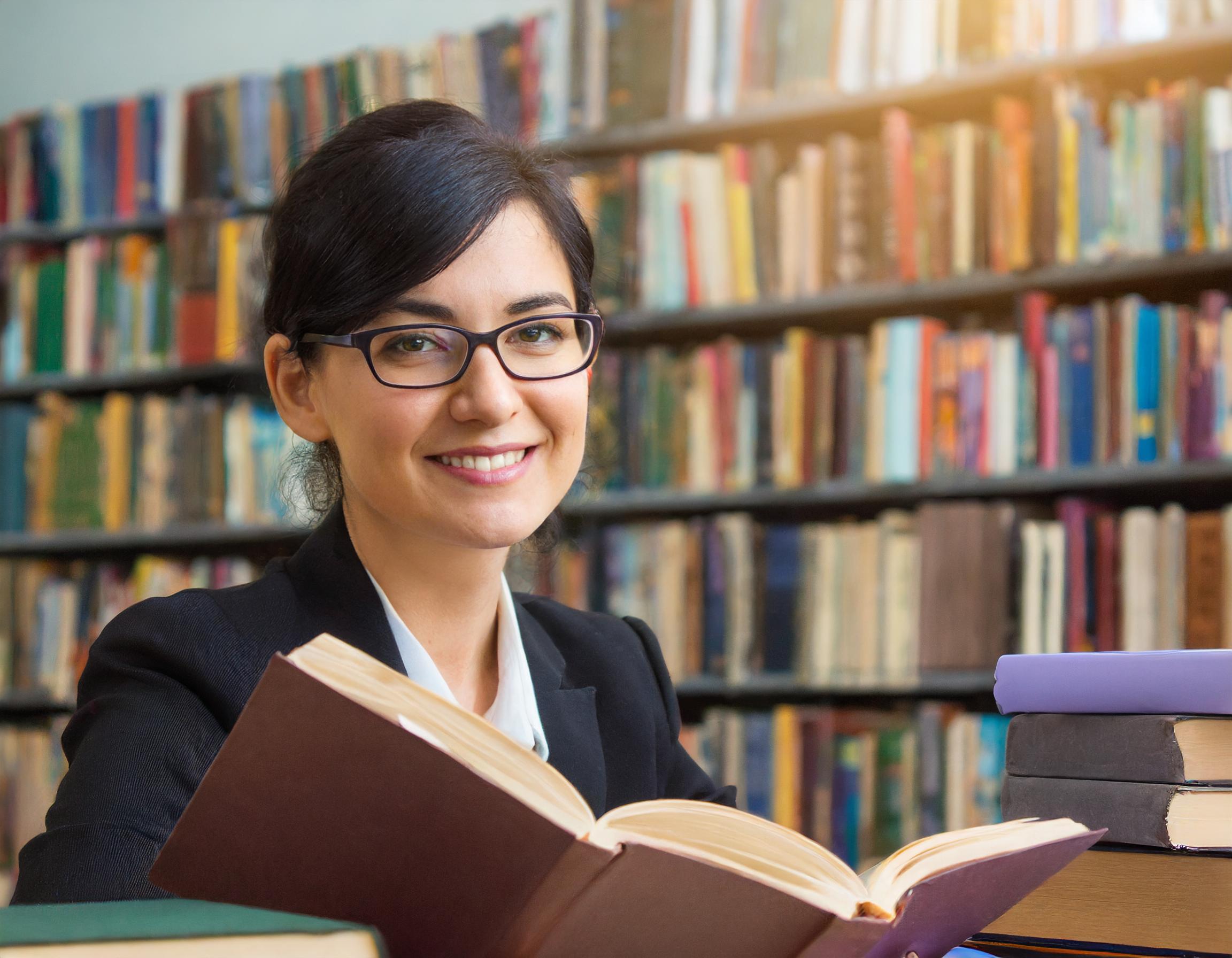 Porträt einer zufriedenen Kundin, Maria Schmidt